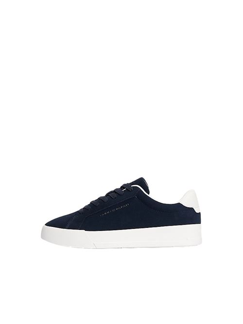 Sneaker in pelle scamosciata blu Tommy Hilfiger | FM0FM05459DW5